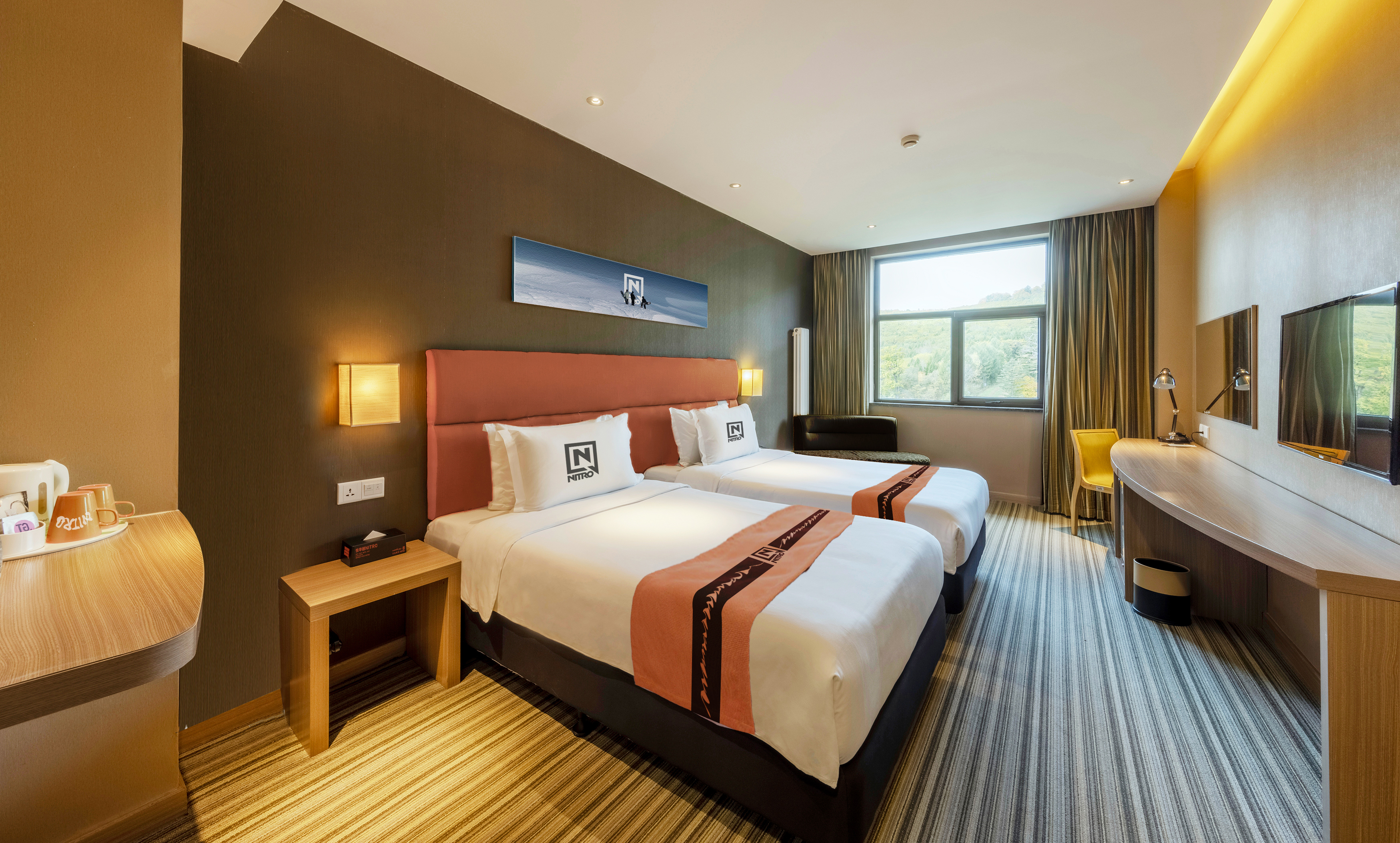 Wanda Hotel Changbai MountainNITRO联名-主题双床房