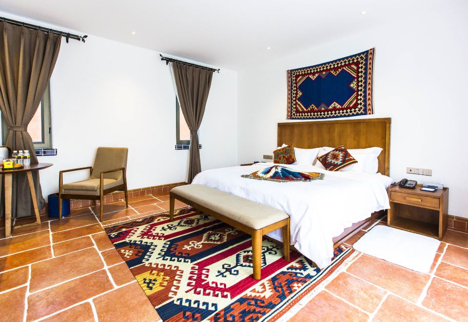 摩洛哥紅房別墅大床套房