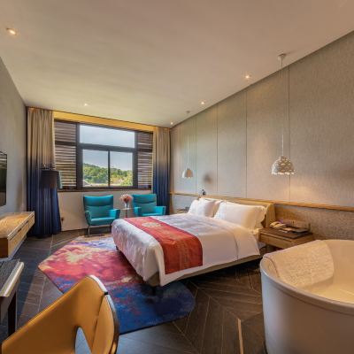 南香-觀景藝術大床房 深圳鳳凰客家酒店優惠