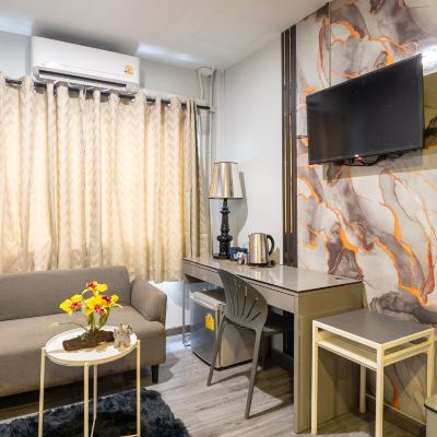 豪華房a型（雙床） 曼谷與我共眠旅館-BTS拍崑崙優惠