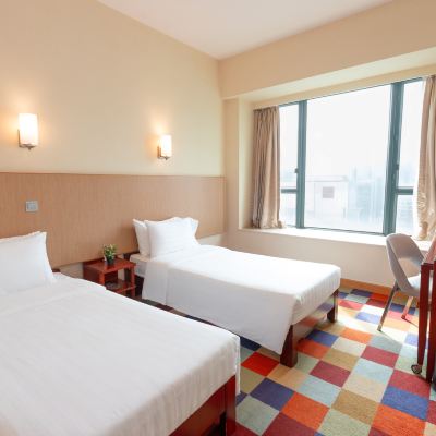 悅品半海景雙床房 香港悦品海景酒店優惠