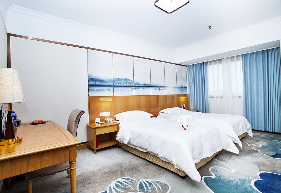 城景雙床房（城市風景+智能馬桶）