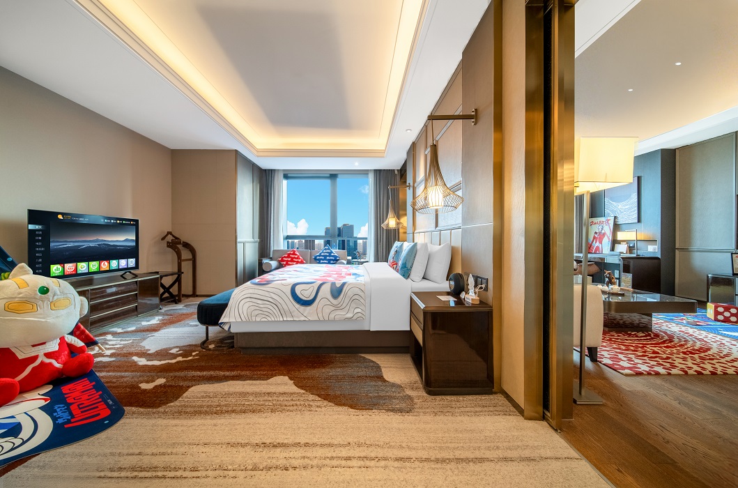 奥特曼亲子主题套房