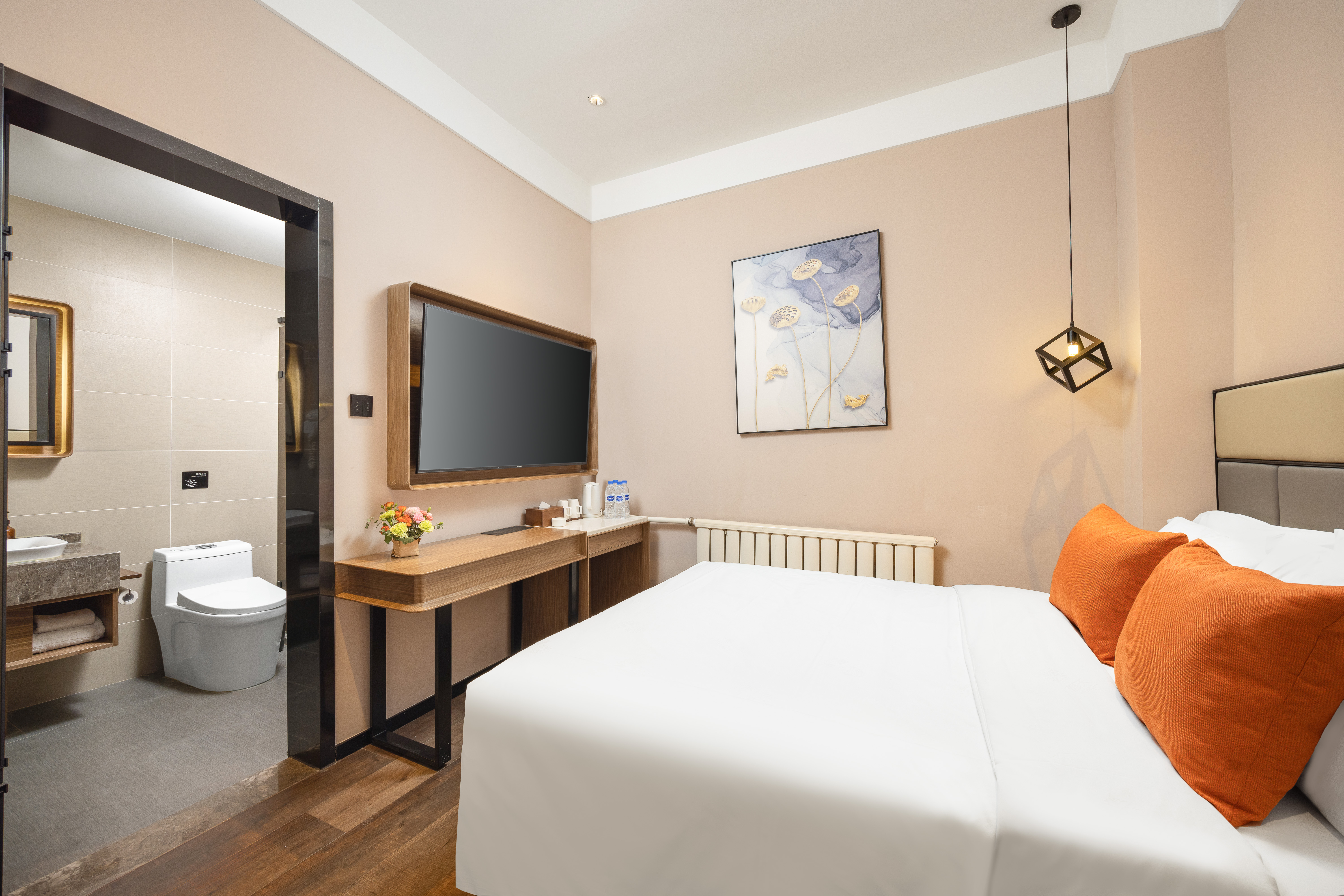 禧景·豪华双卧五人套房【决明子睡枕+乾湿分离+独立沙发】