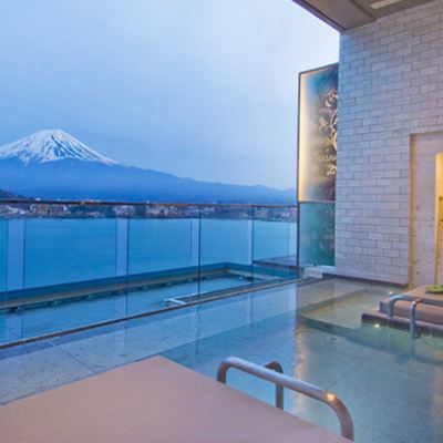 スーペリアルーム(テラス)(露天風呂) 富士河口湖温泉郷のホテル・風のテラスKUKUNA・くくな クーポン