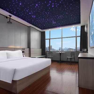 星空影院大床房（120寸幕布） 知否影視酒店（寧鄉步行街店）優惠