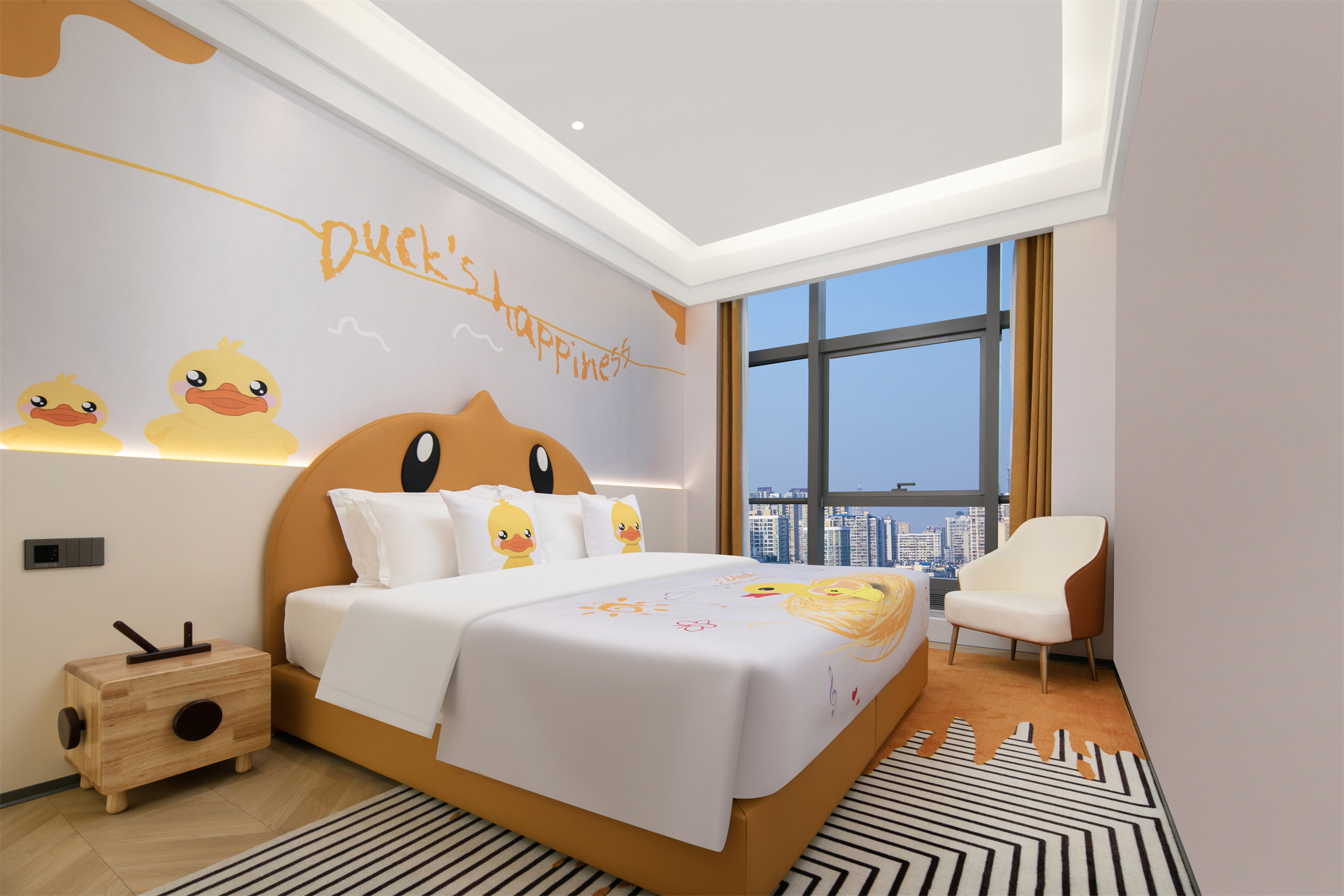 主題萌趣親子兩居室【智能客控+零壓床墊】