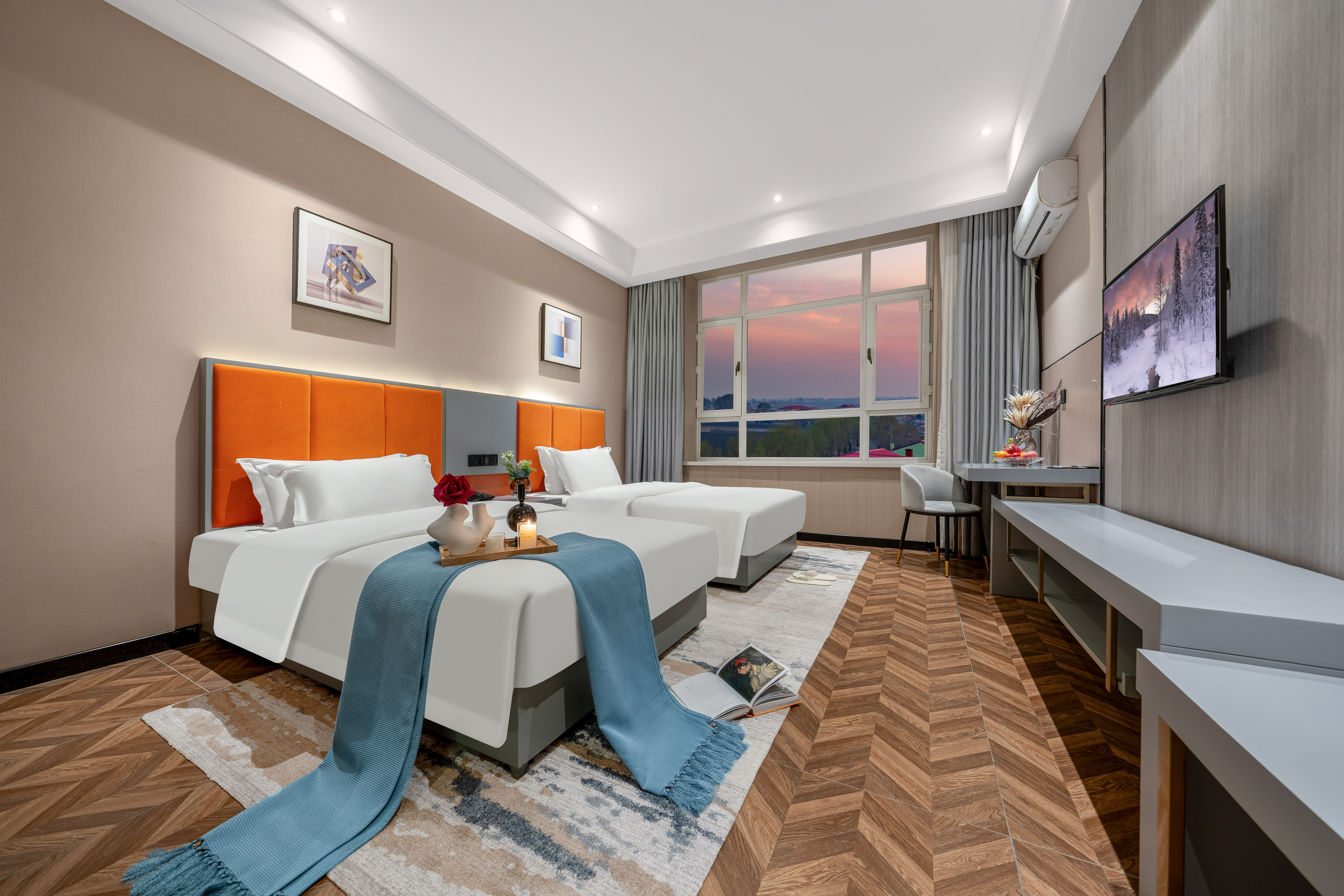 精致双床房【智能马桶+明亮视野】