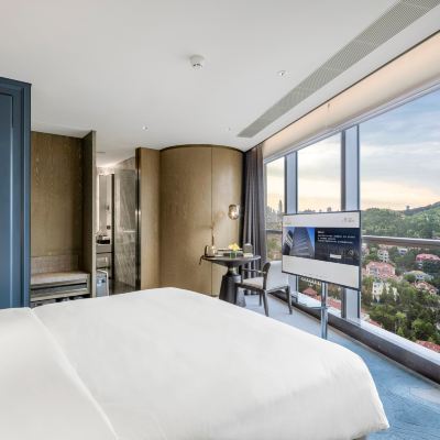 山景大床房 青島海天大酒店優惠