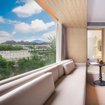 Kilig·漓岸城景雙床房（灕江長橋城景+園林綠意） 桂林CIAO俏飯店（兩江四湖象鼻山店）優惠