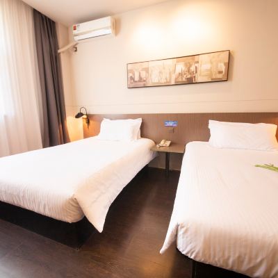 舒享·外景雙床房【沙灘親子休閒+鬧中取靜】 錦江之星品尚飯店（廈門北站集美大學店）優惠