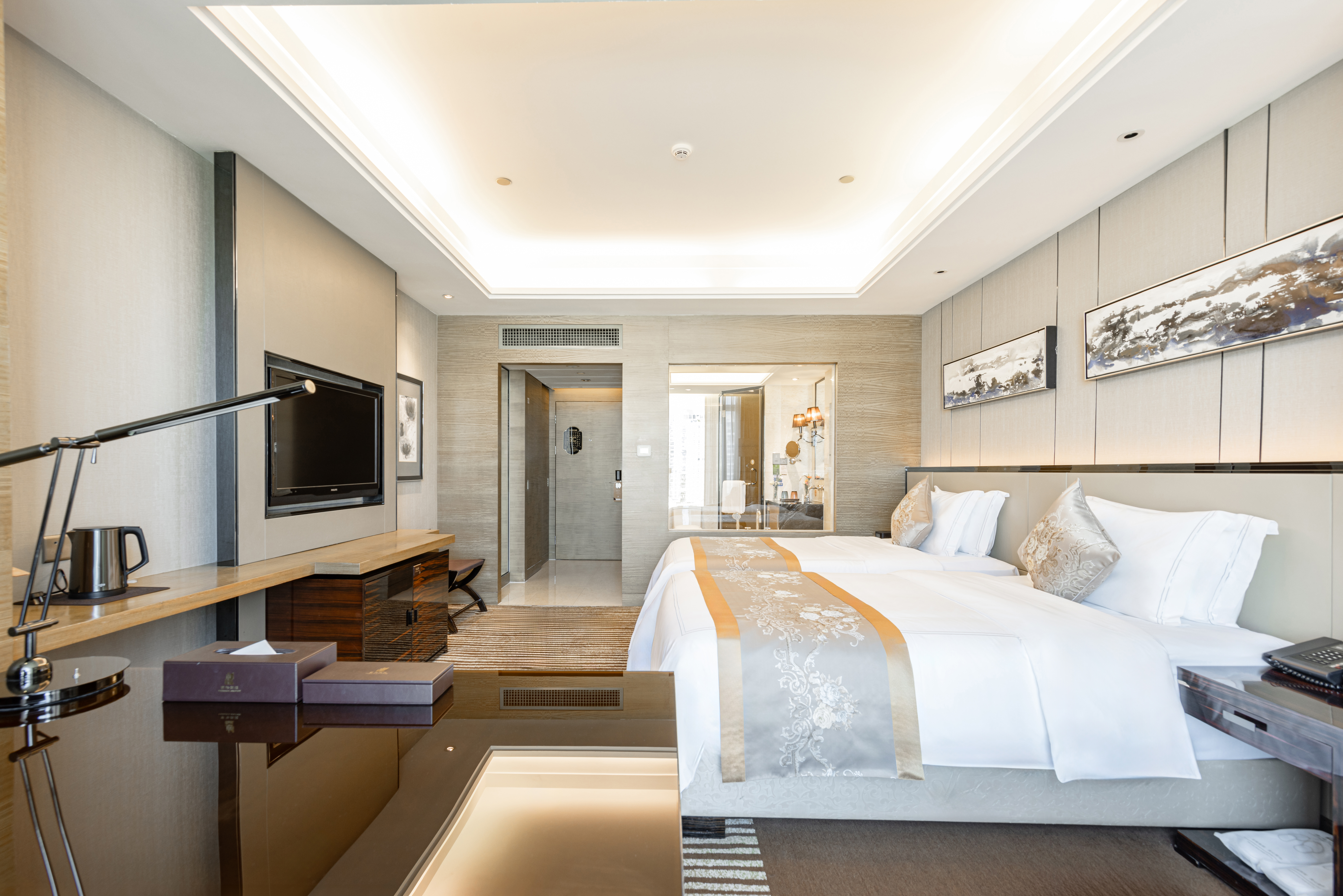 Shenzhen YANGBANGLANGYUE International HotelScenery Standard Twin Room