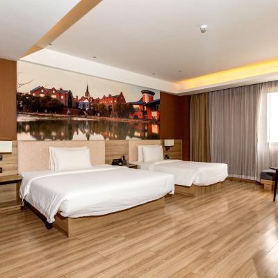 幾木親子雙床房 上海莘莊亞朵酒店優惠