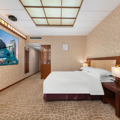 影音大床房（100寸激光投影+VIP+投屏+化妝鏡） 新都飯店（羅湖口岸店）優惠