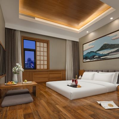 靜憩榻榻米（明亮外窗+中央空調+深睡床墊） 秋果飯店（北京新國展首都機場店）優惠