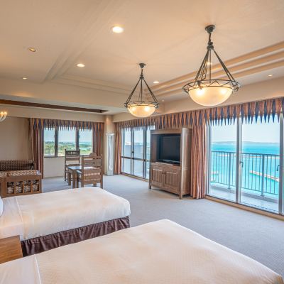 スイート＜エルドラド＞　オーシャンビューバルコニー ホテルアトールエメラルド宮古島 クーポン