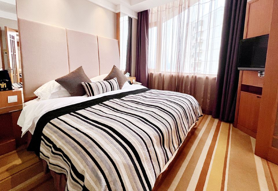 新国风·禅意海景套房│东方罗汉床+茶台