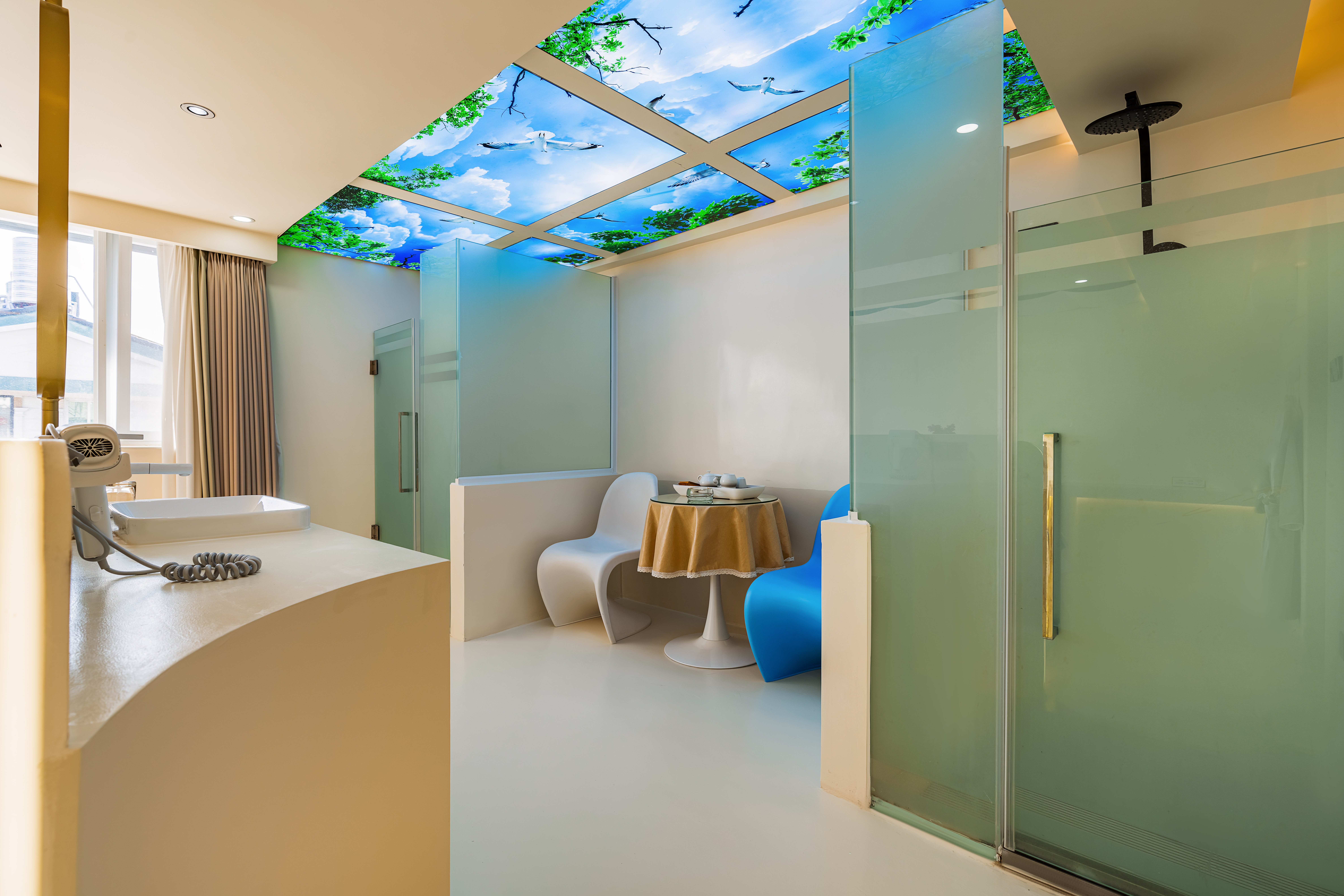 冰岛梦境别墅大床房[100寸1080P投影+智能马桶]