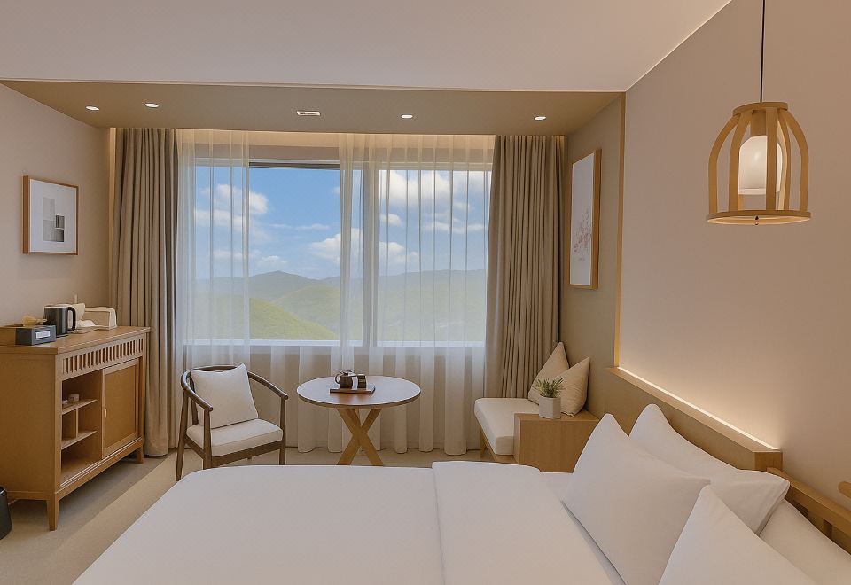 舍·景观大床房「立体声蓝牙音响+休闲办公区」