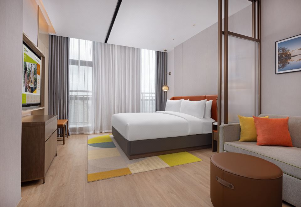 靈動大床房 【沙發床+迷你冷凍冰箱+Coffee機】