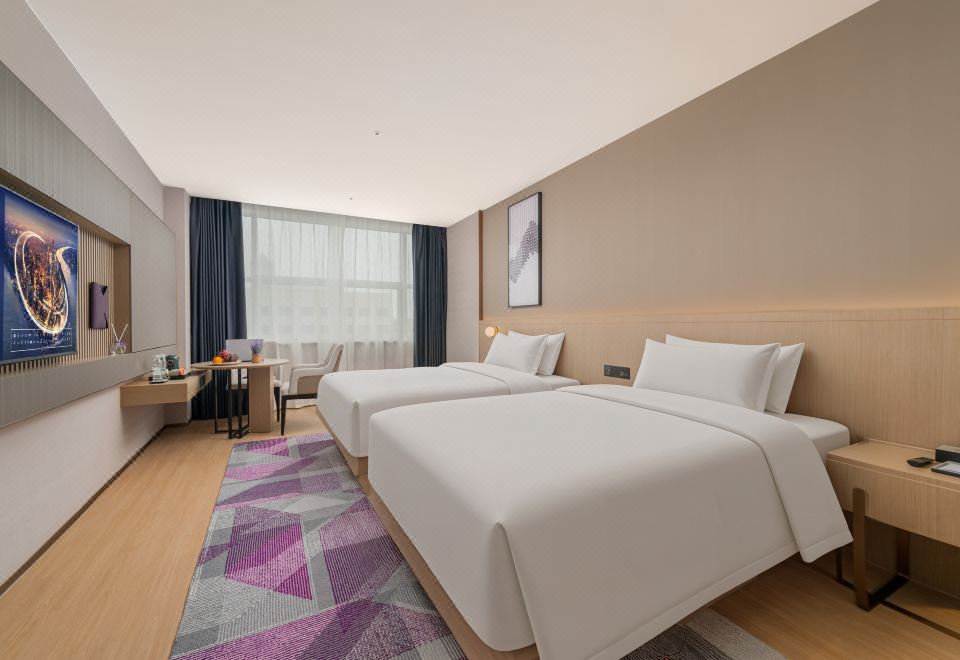 商务双床房（智能客控,电视投屏，慕思床垫）