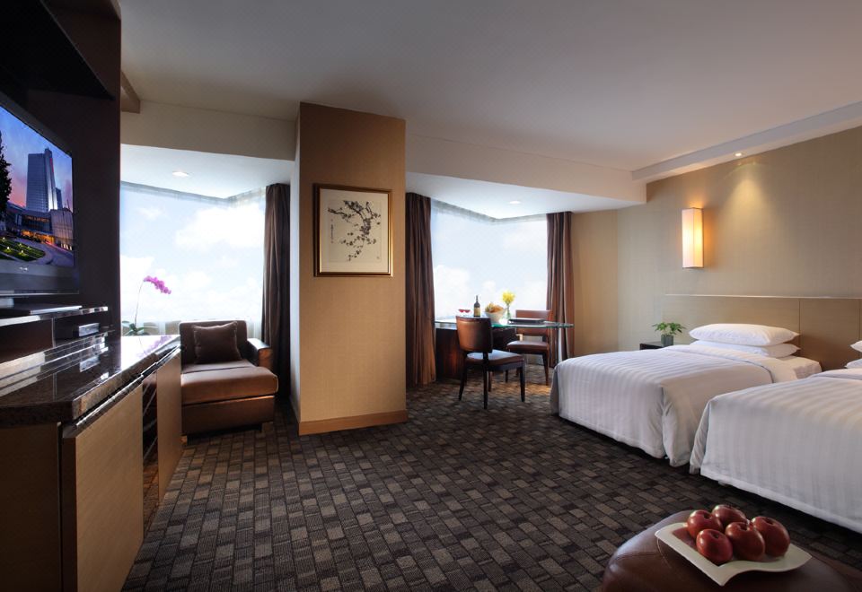 臻享·超大豪華雙床間（舒闊空間,德國GROHE花灑）