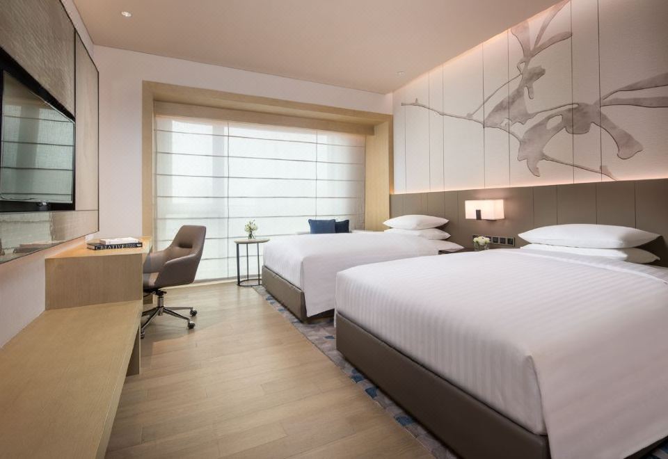 Courtyard by Marriott Shanghai HongqiaoForest Oxygen Bar Peaceful Sleep Twin Room