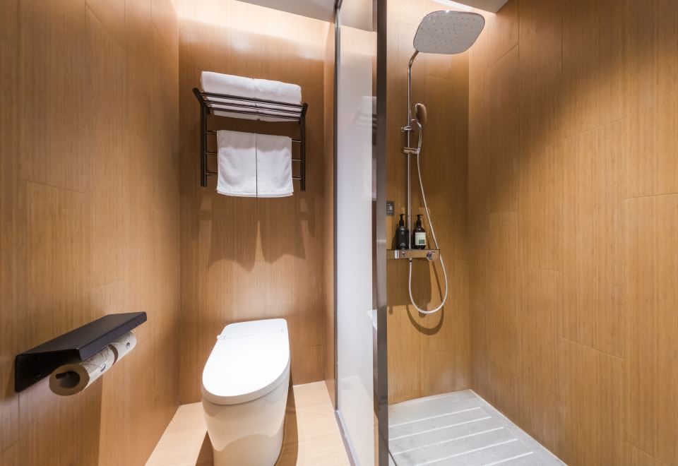 高級雙床房【木香茶韻 ·禪意空間 ·零壓好眠】