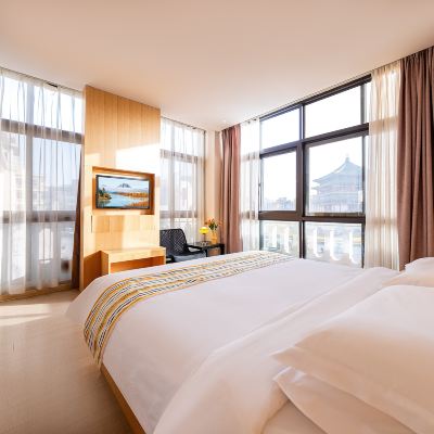 景觀大床房 宿適精選飯店（西安鐘鼓樓回民街店）優惠