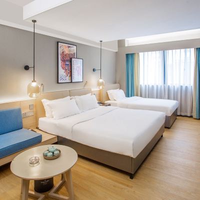 親子雙床房（歡樂空間） 麗怡酒店（汕頭1981萬象城高鐵站店）優惠