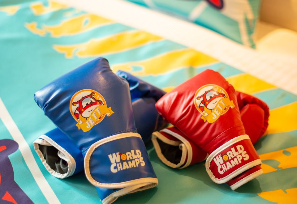 超級飛俠主題雙床房