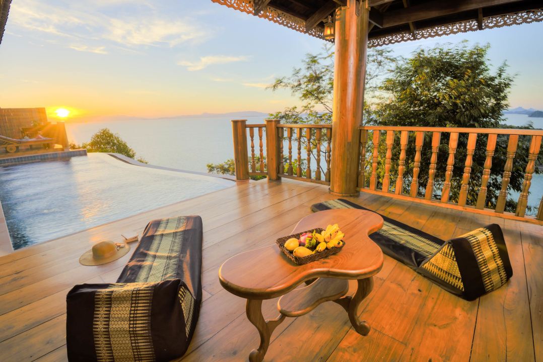 家庭两卧室海景泳池别墅