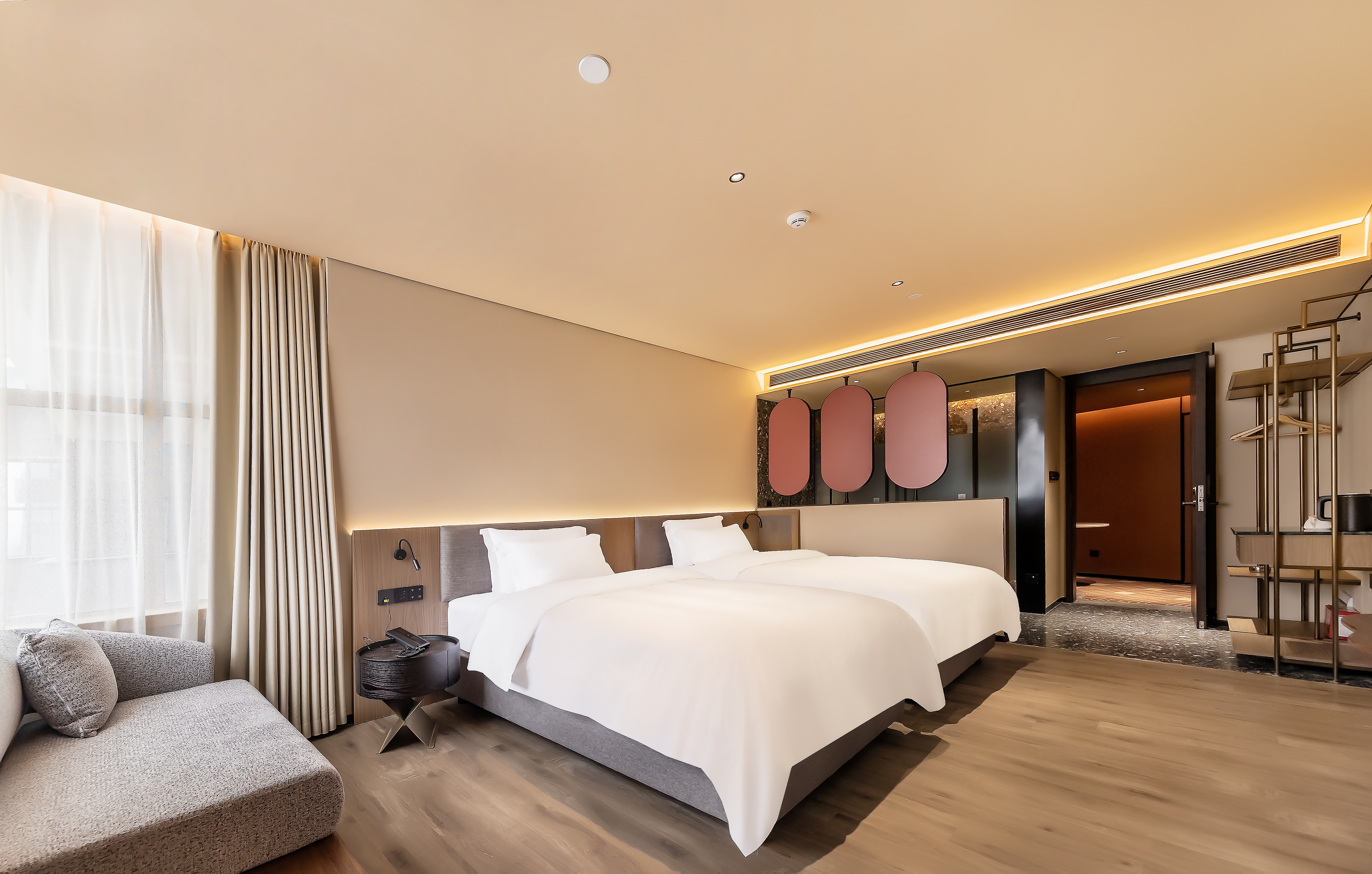 豪华双床房（安静/舒适/逸梦+零压舒眠床垫）