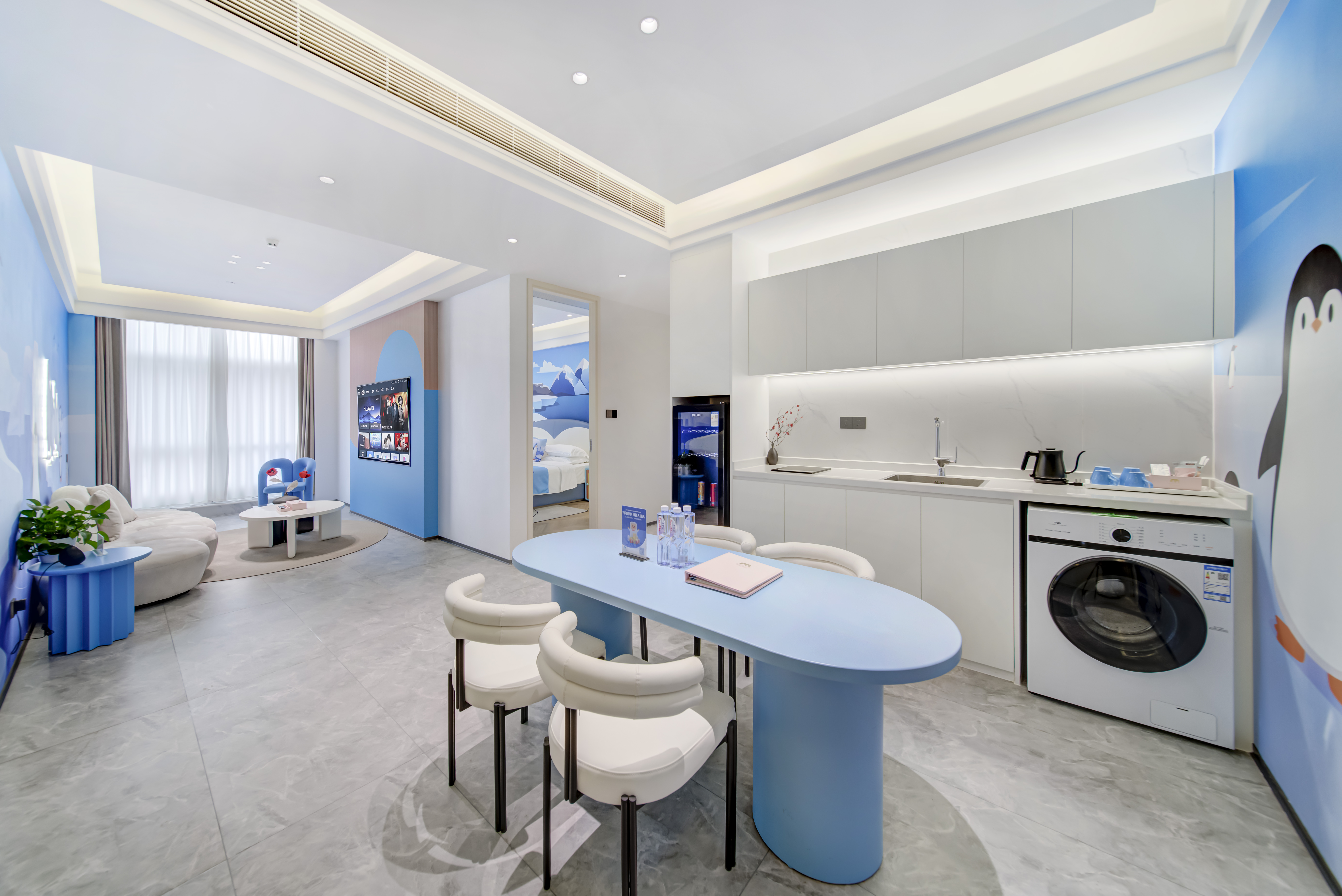 主題萌趣親子兩居室【智能客控+零壓床墊】