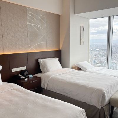 連通雙人床（帶加床）和雙床（帶加床） 大阪萬豪飯店優惠