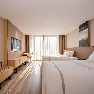 Privileges·高級雙床房（高空城景+香格里拉香薰） 宜尚飯店（廣州火車站越秀公園地鐵站店）優惠