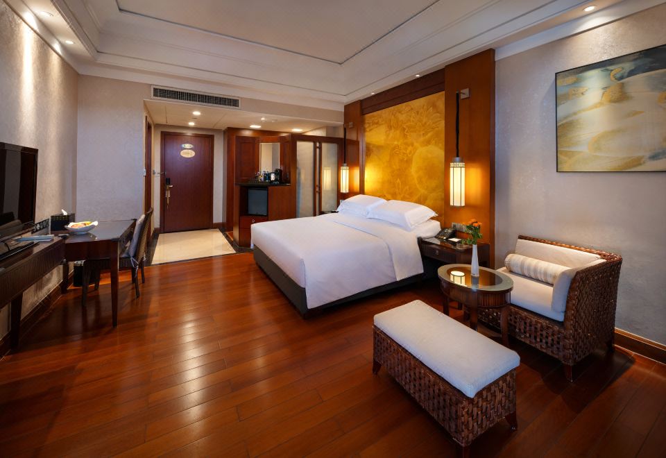 深度睡眠湖景大床房-智能U眠床墊