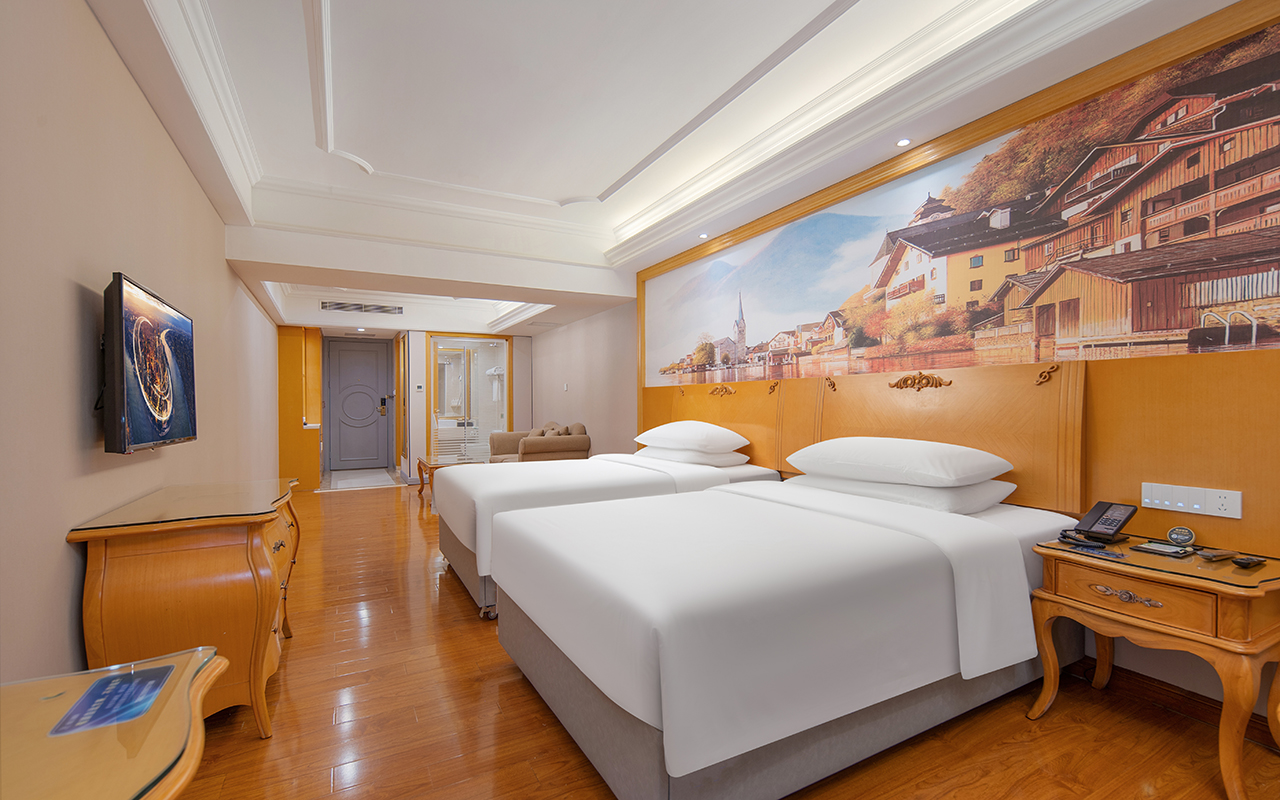 标准双床房【舒适睡眠+空间宽敞+轻奢北欧】