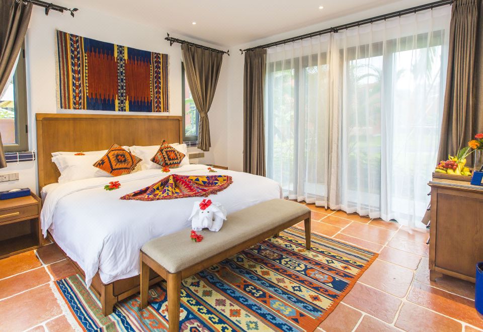 Xikang Yunshe Wellness & Resort HainanMoroccan Red Villa King Suite