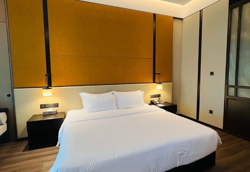 高级城景大床房