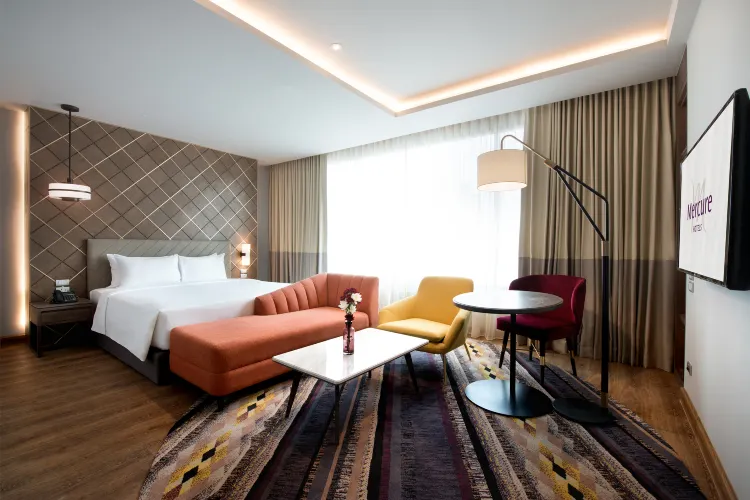 ห้องสวีทดีลักซ์เตียงคิงไซส์พร้อมวิวเมือง