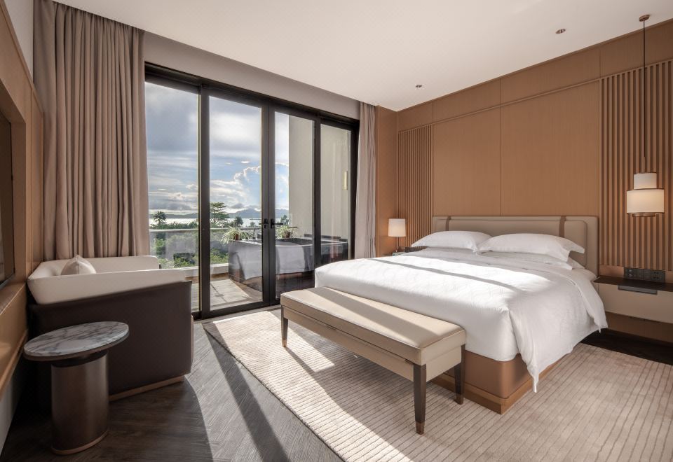 溫泉海景豪華套房（MINI吧+天然乳膠枕+私湯）