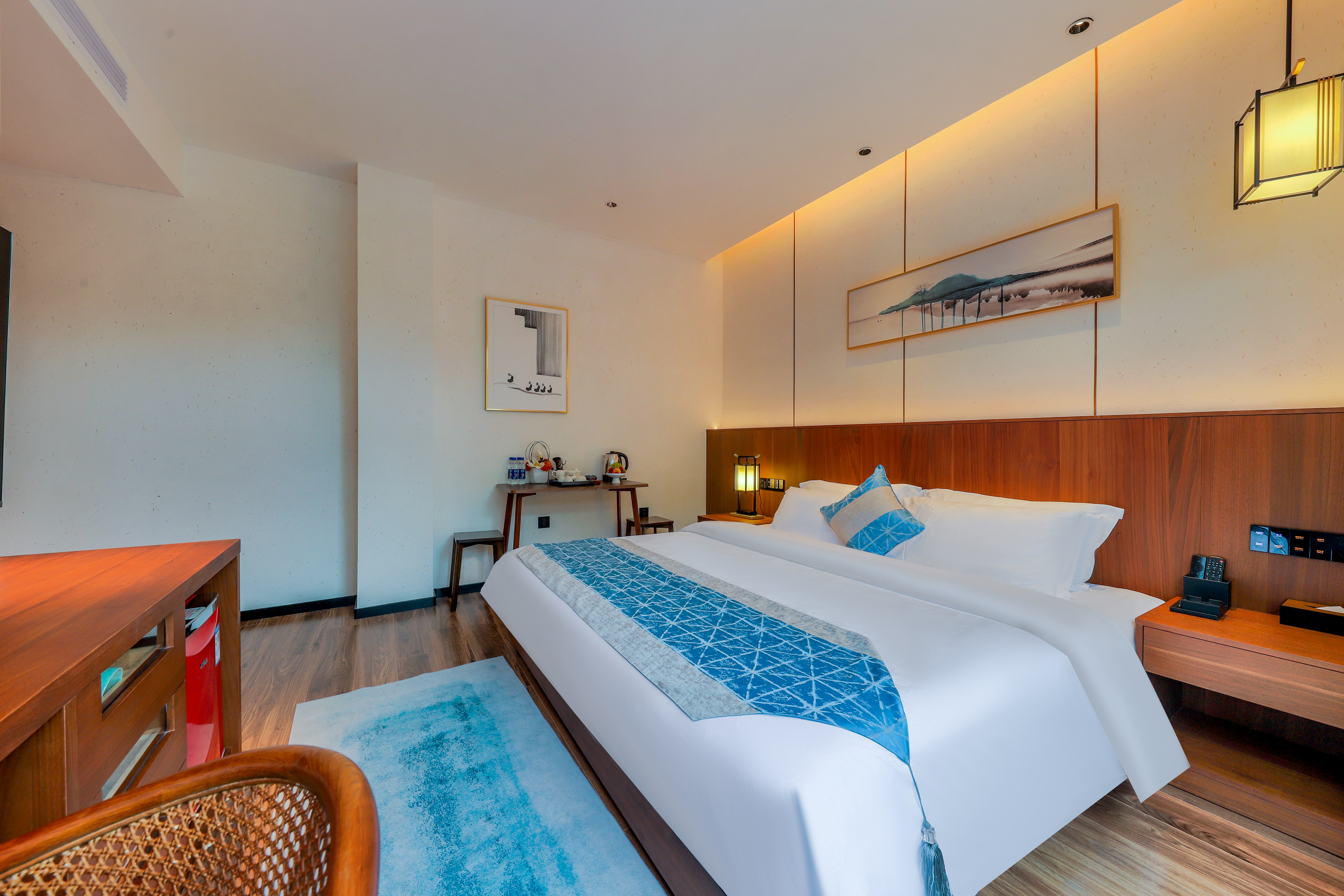 印象·水仙大床房（私人泡池+美景）