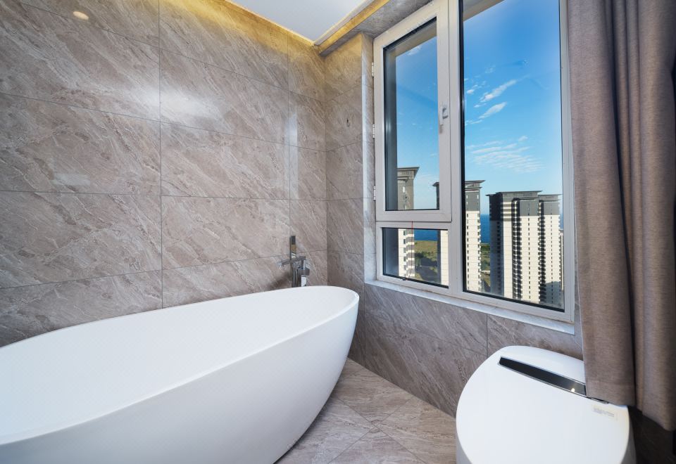 幾木海景大床房（冰箱+手機投屏+浴袍+智控）