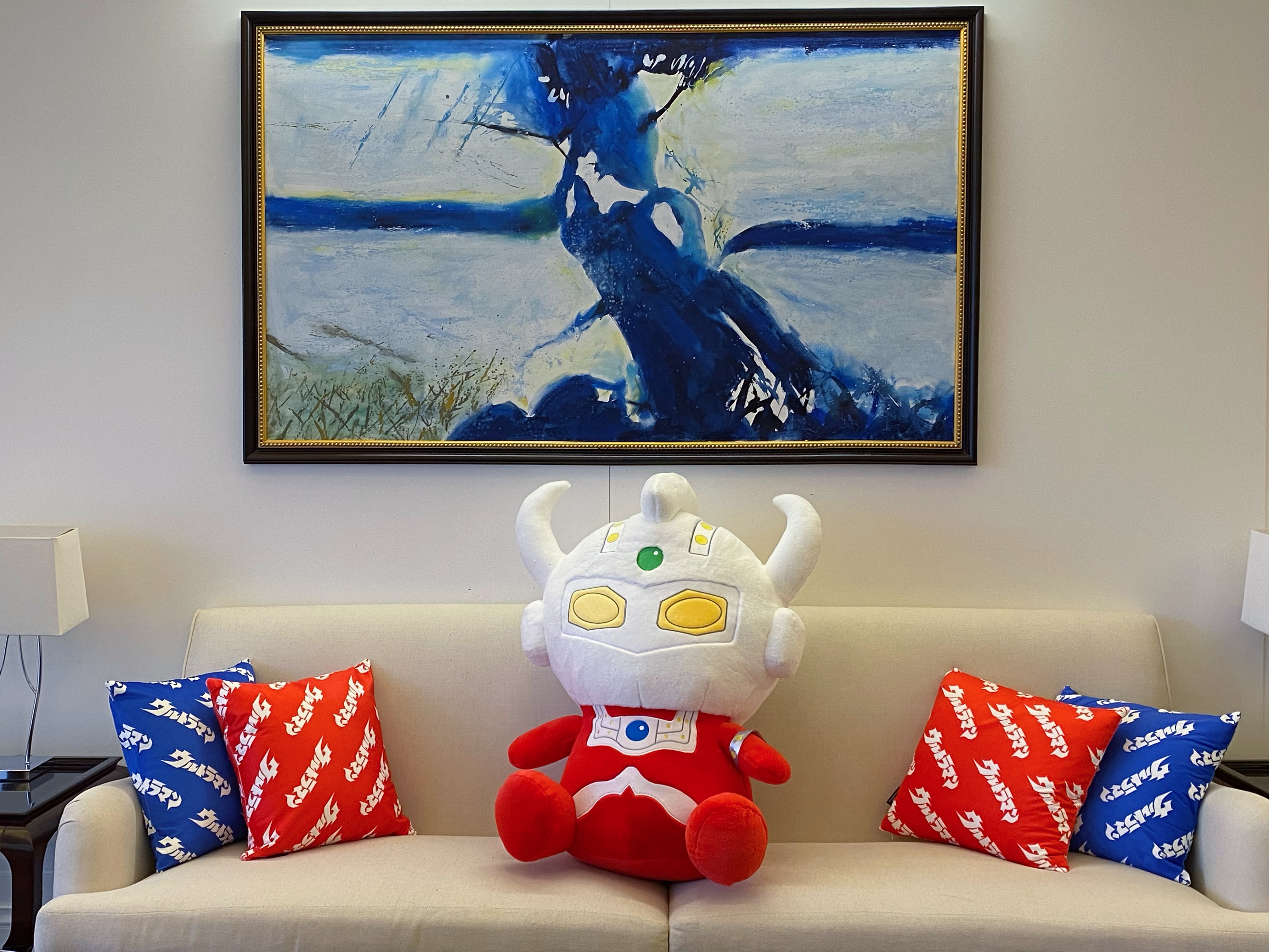 奥特曼主题亲子家庭套房（大客厅，奥特曼玩偶，浴缸）