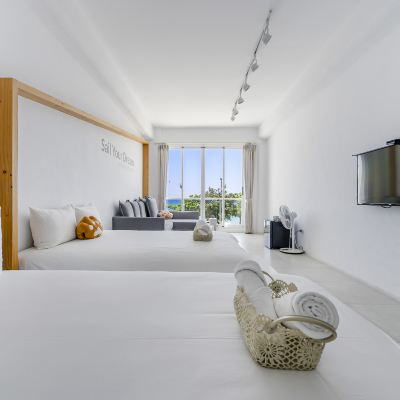 Quadruple Room With Balcony And Sea View Cat at Greece Promo Code