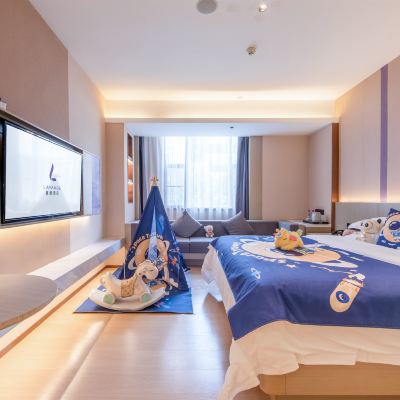 親子主題房（遨遊太空+小木馬+帳篷小屋） 麗楓飯店（中山石岐大信新都滙中山北站店）優惠