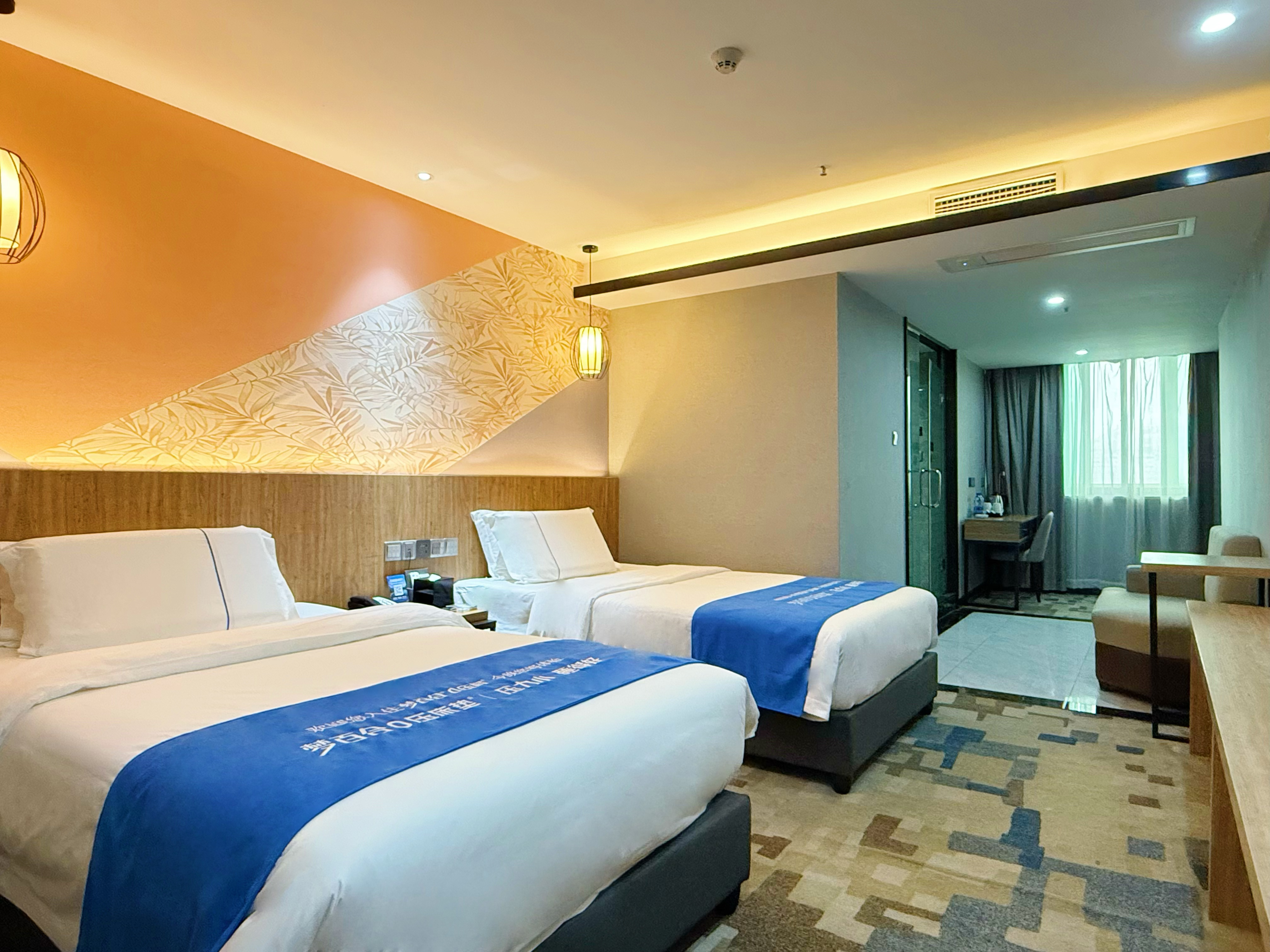 夢百合0壓-活力豪華雙床房