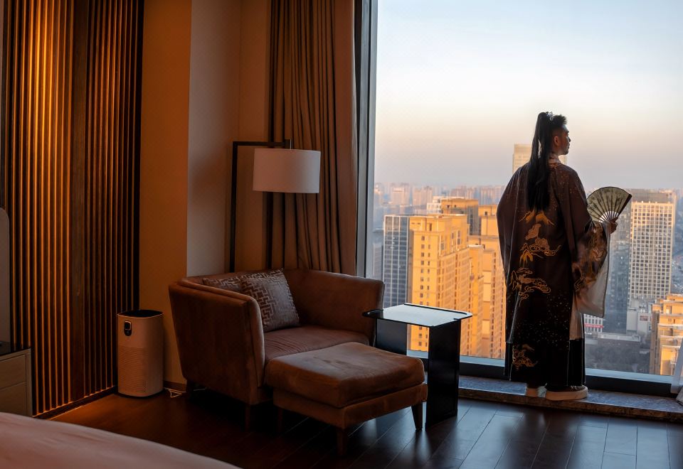 戏游大唐芙蓉记|180°城景双床房