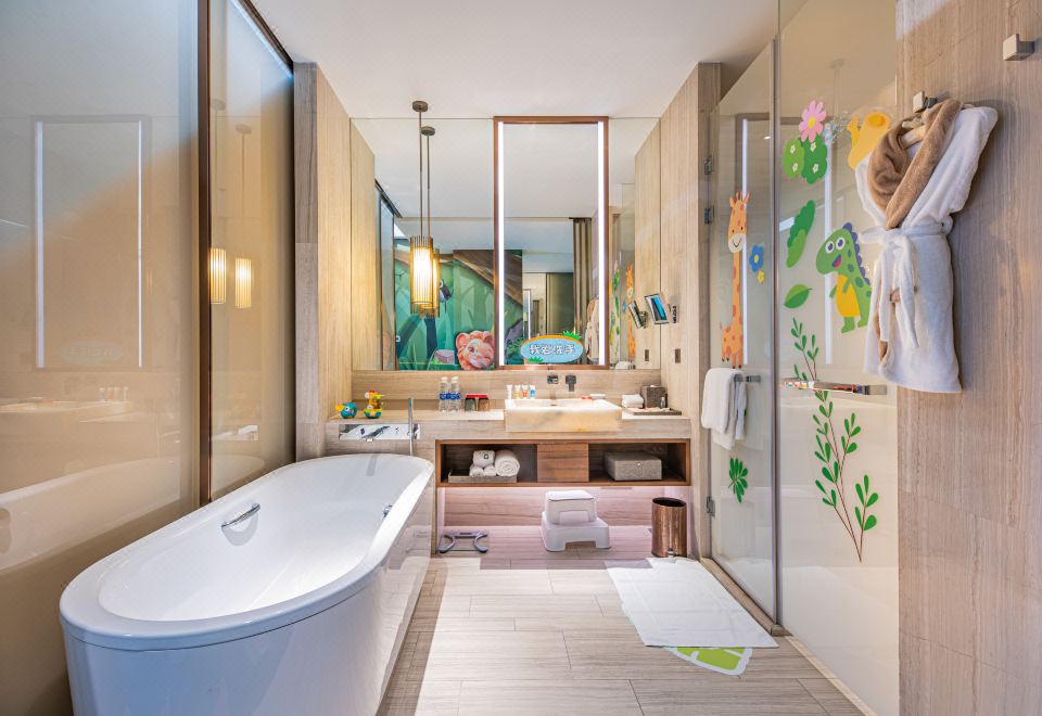 丛林探索树屋滑梯房